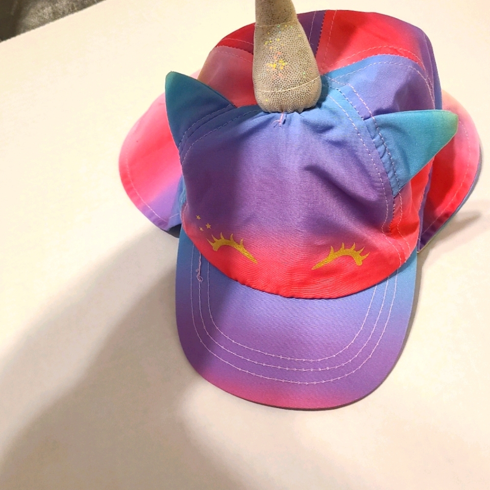 Toddler Girls Summer hats Bundle Unicorn Bucket
